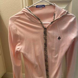 Burberry hoodie pink